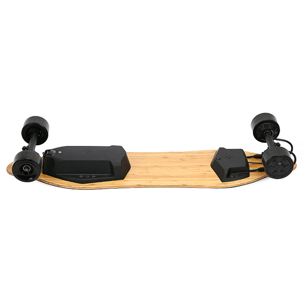 Apex 600W*2 Wheel Hub Dual Motors Longboard 36V 9.6Ah 10S2P Longboard Electric Skateboard 40Kmh