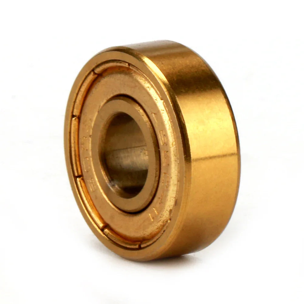 Apex Speed Club Titanium-Ceramic Skateboard Bearings 16-Pack
