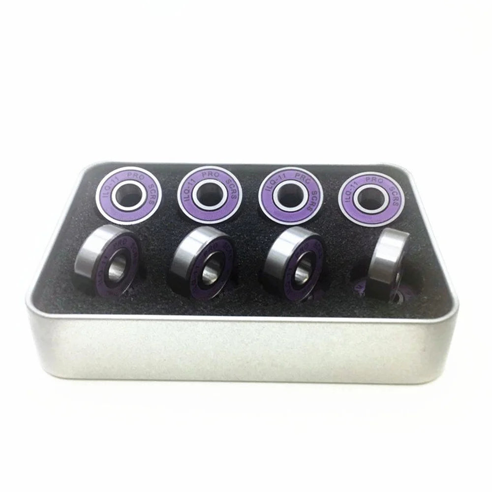 Apex Speed Pro ILQ-11 Purple Racing Bearings 16-Pack