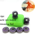 Apex Speed Pro ILQ-11 Purple Racing Bearings 8-Pack