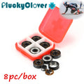 Apex BSB Black Hybrid Ceramic Bearings 8-Pack Box
