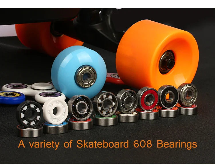 Apex Speed Club Ceramic Skateboard Bearings 8-Pack