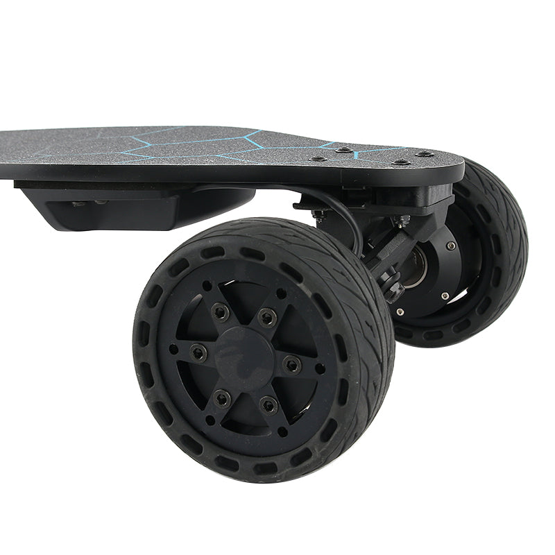Apex Off-Road Wheels Hub Motor Electric Skateboard Max Power 1000W*2 Rubber Sleeve Replaceable